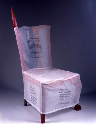 Pencil Chair Drag front view. AKA Monads' Chair, Reified. Pencil Chair Drag front view. AKA Monads' Chair, Reified.